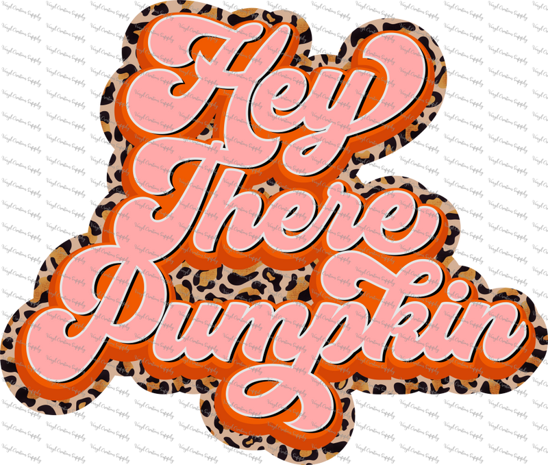 Hey There Pumpkin Retro