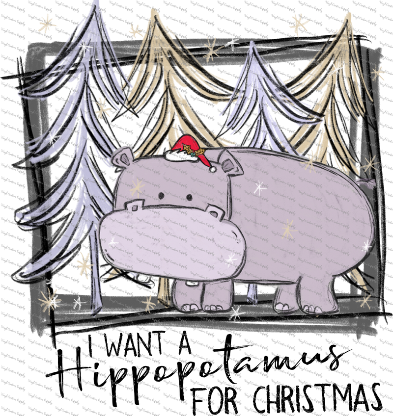 Hippo For Christmas