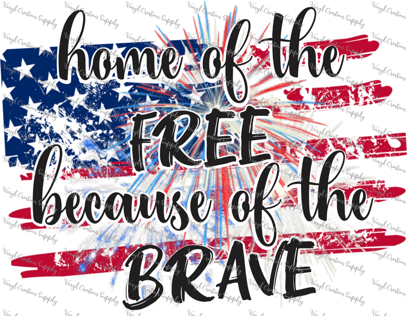 Home of the Free Flag