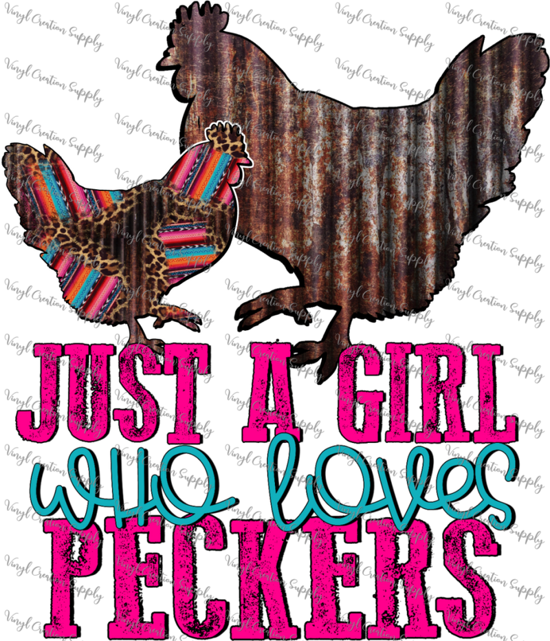Just A Girl Peckers