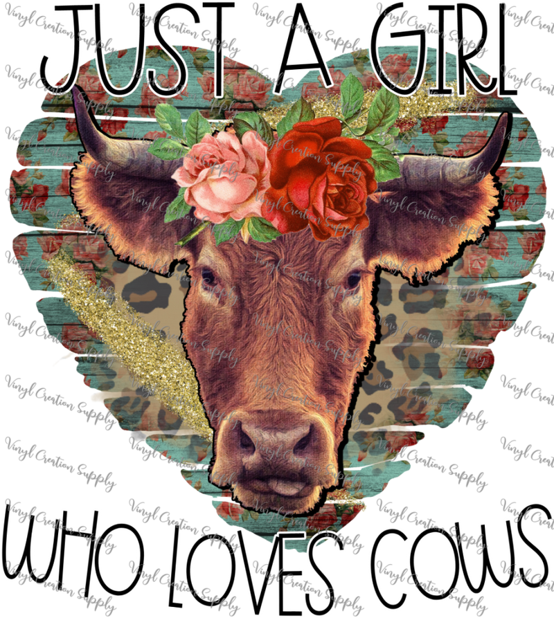 Just A Girl Cows
