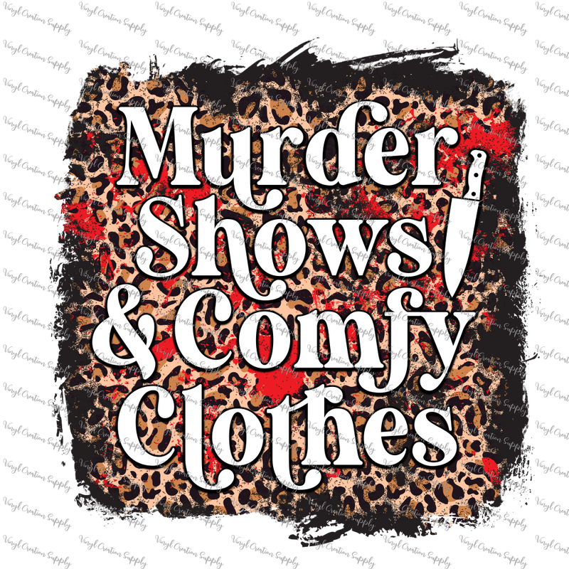 Murder Shows Comfy Clothes