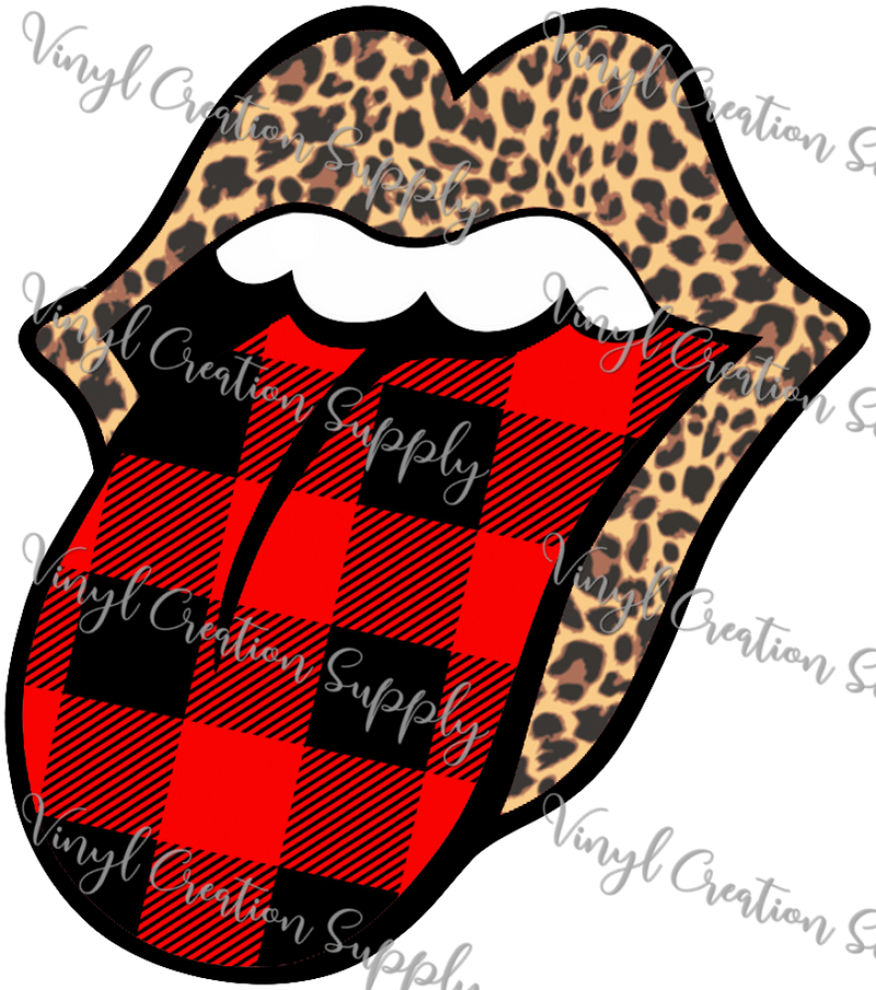 Buffalo Plaid Tongue