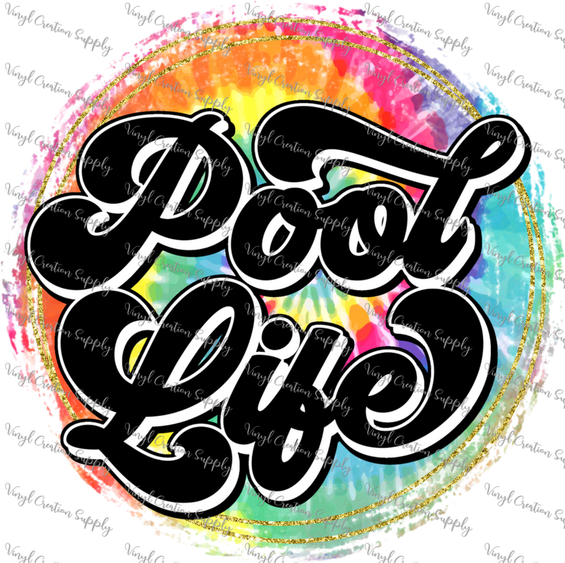 Pool Life Tie Dye