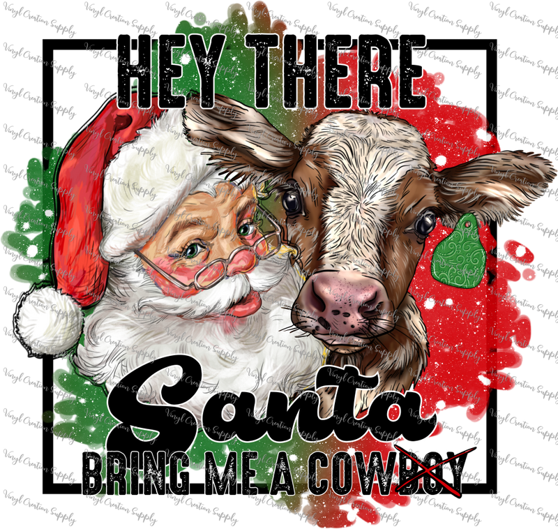 Santa Bring Me A Cow