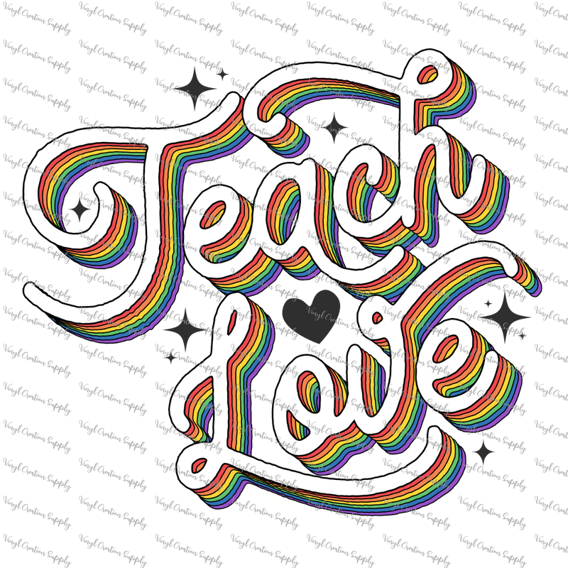 Teach Love Retro