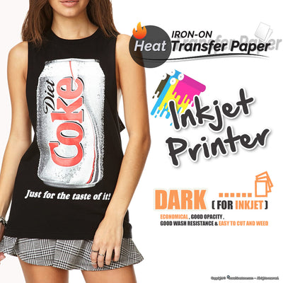Textile Inkjet Printer HTV Paper